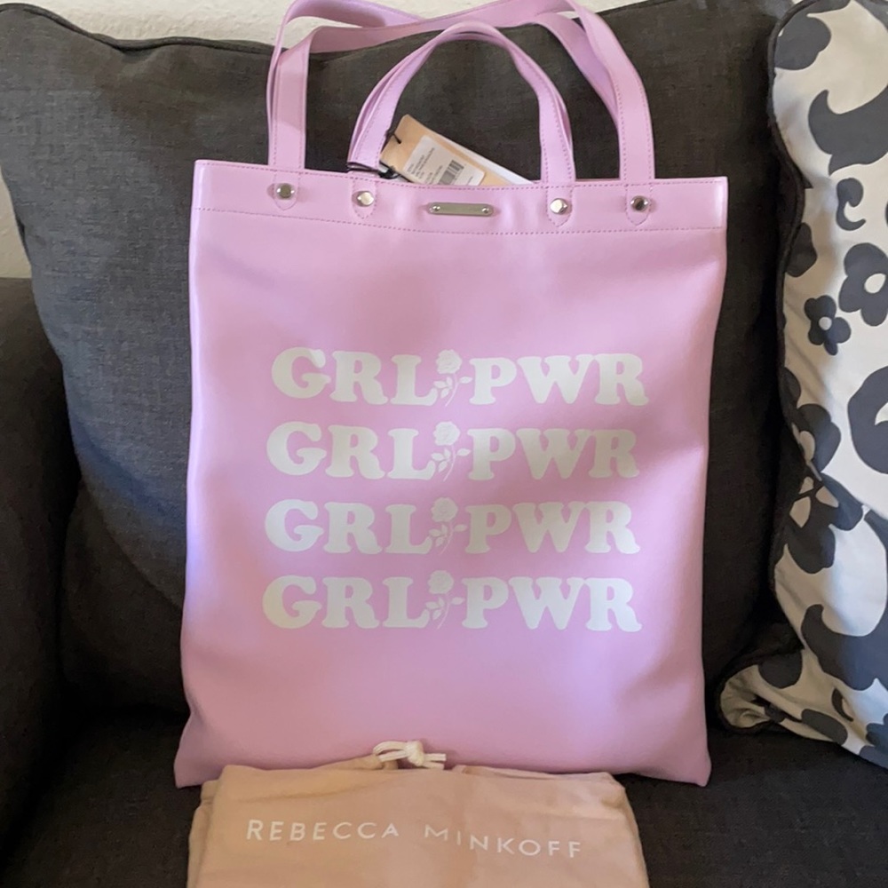 Rebecca Minkoff Girl Power Magazine Tote